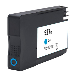 Drucker-Patrone rebuilt HP (937E) Cyan HP OfficeJet Pro-9100/9110/9117/9120/9123/9130/9133/9700/9720/9730