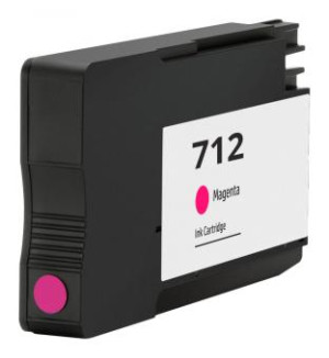Drucker-Patrone rebuilt HP (712) Magenta HP DesignJet T-200/210/230/250/630/650