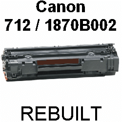 Toner-Patrone rebuilt Canon (712/1870B002) I-Sensys LBP-3010/3010B/3100, LBP3010/LBP3100
