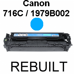 Toner-Patrone rebuilt Canon (716C/1979B002) Cyan I-Sensys MF-8030/8030CN/8040CN/8050/8050CN/8080CW, I-Sensys LBP-5050/5050N