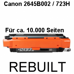 Toner-Patrone rebuilt Canon (723H/2645B002) Black, I Sensys LBP 7750 cdn
