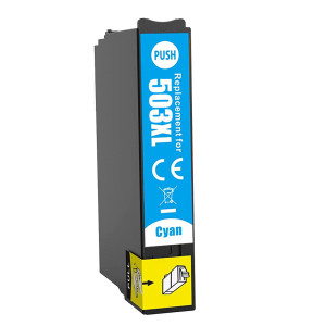 Drucker-Patrone kompatibel Epson (503XL) Cyan, Workfoce WF-2960 DWF/2965 DWF, Expressione Home XP-5200/5205