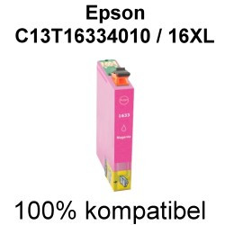 Drucker-Patrone kompatibel Epson (C13T16334010/16XL) Magenta Workforce WF-2010W/2510WF/2520NF/2530WF/2540W