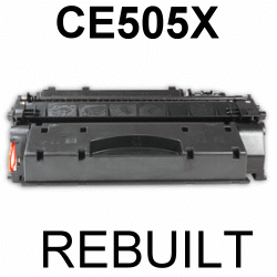 Toner-Patrone rebuilt HP (CE505X/05X) Black LaserJet P2050/P2053/P2054/P2055/P2056/P2057