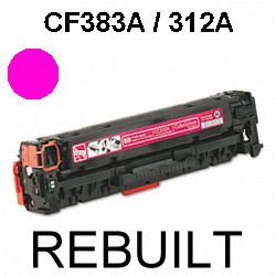 Toner-Patrone rebuilt HP (CF383A/312A) Magenta Color LaserJet Pro MFP M-470Series/476DN/476DW/476NW
