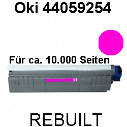Toner-Patrone rebuilt Oki (44059254) Magenta, MC 850 Series/851 Cdtn/851 Cdxn/851 DN/MC 851 DN Plus/MC 861 Cdtn/MC 861 Cdtn Plus/861 Cdxn/MC 861 Cdxn Plus/MC 861 DN/861 DN Plus/MC 862 Cdtn/MC 862 Cdxn/MC 862 DN