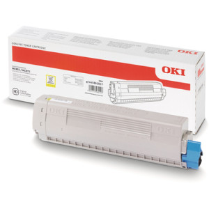 Original OKI Toner (45862837) Yellow MC-853/873 (Sonderaktion)
