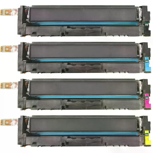 SET Toner-Patronen rebuilt HP (W2190X+W2191X+W2192X+W2193X / 219X) 3.200/2.500 S., HP Color LaserJet Pro-3302DN/DNG/DW/DWE, MFP-3300, 3302 Series