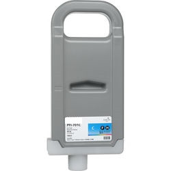 Drucker-Patrone kompatibel Canon PFI-701C/0901B001, Cyan, Canon imagePROGRAF IPF 8000, 8100, 9000, 9100