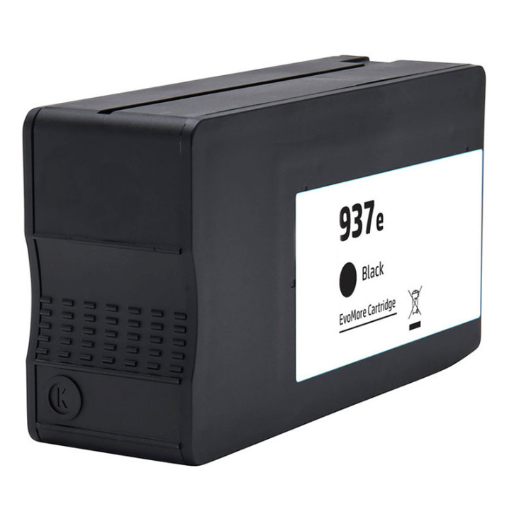 Drucker-Patrone rebuilt HP (937E) Black HP OfficeJet Pro-9100/9110/9117/9120/9123/9130/9133/9700/9720/9730