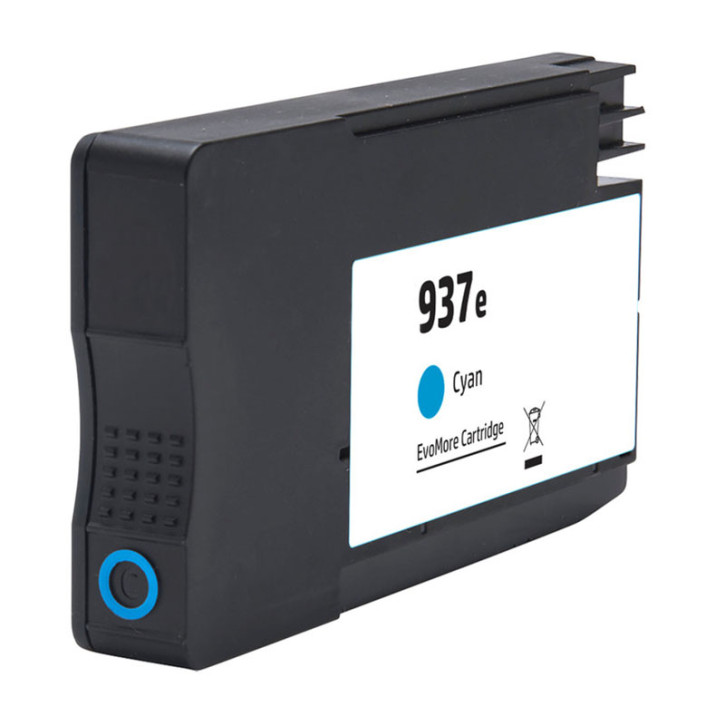 Drucker-Patrone rebuilt HP (937E) Cyan HP OfficeJet Pro-9100/9110/9117/9120/9123/9130/9133/9700/9720/9730