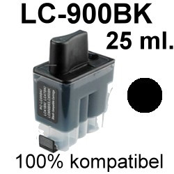 Drucker-Patrone kompatibel Brother (LC-900BK) Black DCP-110/115C/116C/117C/120C/310CN/315CN/340CW, MFC-210C/215C/3240C/3340CN/410CN/420CN/425CN/5440CN/5840CN/610CLN/610CLWN/610CN/615CL/620/620CLN/620CN/640CW/820CW/830CLN/830CLWN, Fax-1835C/1840C/1940CN