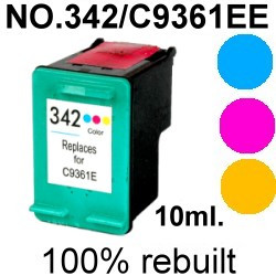 Drucker-Patrone rebuilt HP (NO.342/C9361EE) Color HP DeskJet-5420V/5432/5440/5440XI/5442/D4100Series/D4145/D4155/D4160, PSC-1500/1510/1513