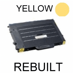 Toner-Patrone rebuilt Samsung (CLP-500D5Y/ELS) Yellow CLP-500/500A/500G/500N/500NA/500R/550/550G/550N, CLP500/CLP500A/CLP500G/CLP500N/CLP500NA/CLP500R/CLP550/CLP550G/CLP550N