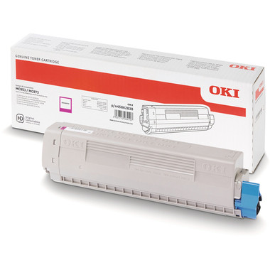 Original OKI Toner (45862838) Magenta MC-853/873 (Sonderaktion)