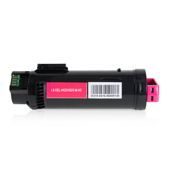 Toner-Patrone rebuilt Dell (593-BBRV) Magenta Dell H 825, H 625 cdw, H 820 Series, H 825 cdw, S 2825 cdn