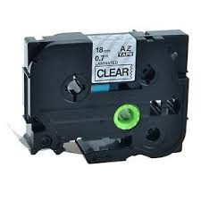 Brother P-Touch, schwarz auf klar, 18mm x 8m, laminiert, TZe-141, (TZ141)